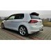 Накладка сплиттер на спойлер багажника на Volkswagen Golf VII GTI